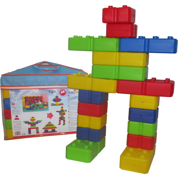 SET MAXI COSTRUZIONI 48 PEZZI
