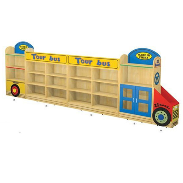 MOBILE COMPOSIZIONE AUTOBUS CM. 408x30x130 (H)