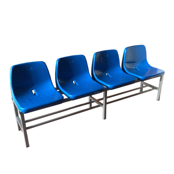 PANCA CON 4 SEDUTE CON SCHIENALE DIM CM 200 X 35 X 45 (H)