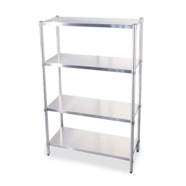 SCAFFALTURA A 4 RIPIANI LISCI CM 100 X 50 X 180 (H)