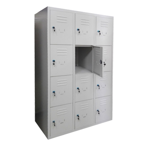 ARMADIO CASELLARIO A 12 VANI CM. 90 X 50 X 180 (H)
