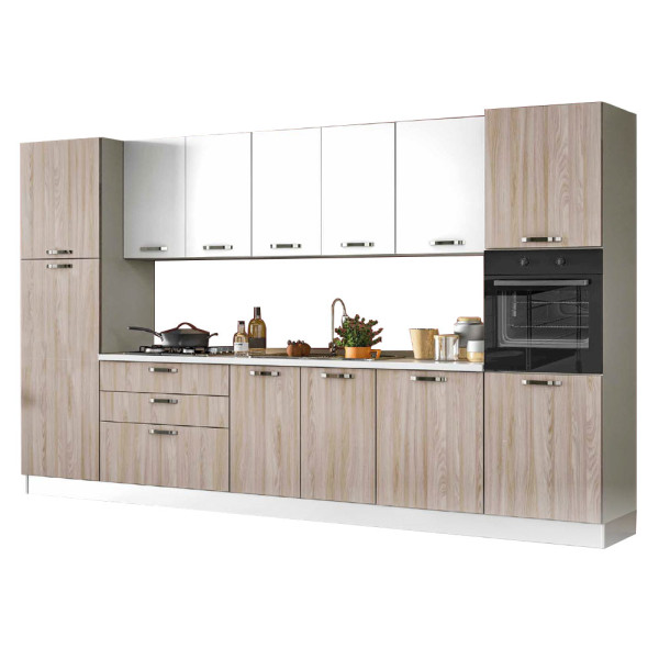 CUCINA BASIC 360 DOPPIA COLONNA CM 360 X 60 X 216 (H)