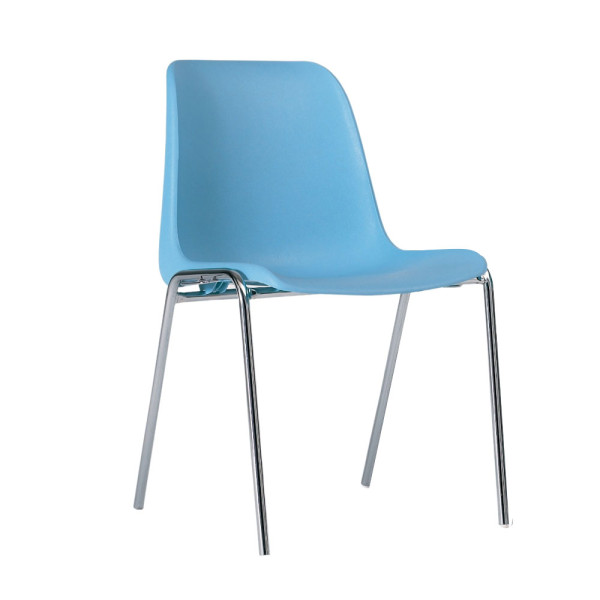SEDIA IMPILABILE HELLE IN POLIETILENE CM 49 X 54 X 44 (HS)