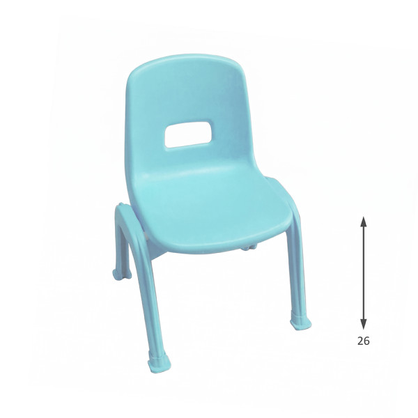 SEDIA BAMBINI BILLY26 | DIMENSIONI CM 34X35X49 (H) | ALTEZZA SEDUTA CM 26