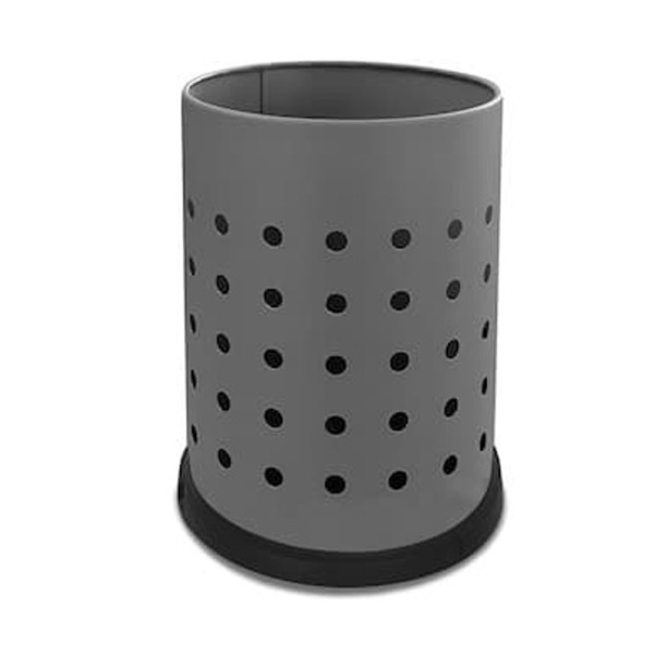 CESTINO PER RIFIUTI IN LAMIERA FORATA CM 23 X 23 X 30 (H) LITRI 13