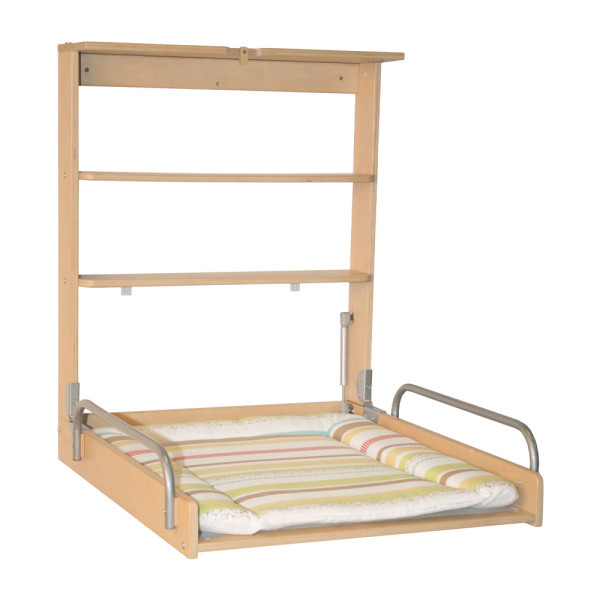 FASCIATOIO DA PARETE PIEGHEVOLE CM 76,5 x 63 x 79,5 (H) PORTATA MAX 15 KG