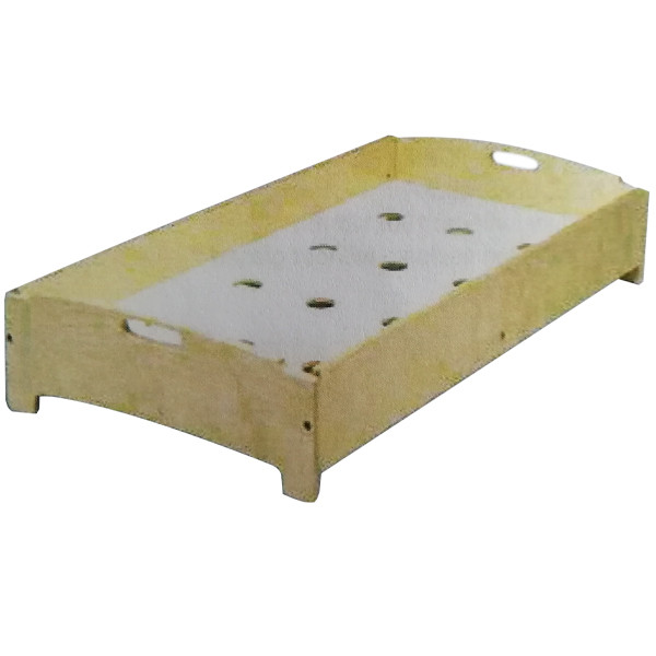 LETTINO IMPILABILE IN LEGNO CM. 126x67x25 (H)