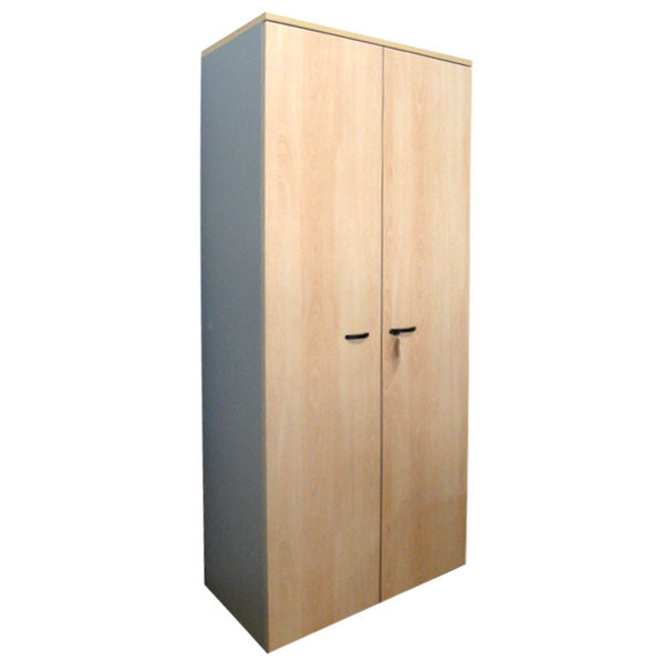 MOBILE ALTO DA 90 2 ANTE CON SERRATURA E 4 MENSOLE CM. 90x45x196 (H)