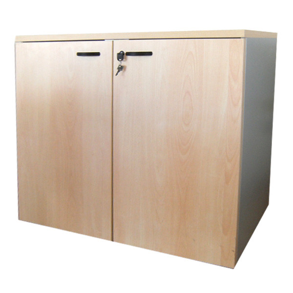MOBILE UFFICIO DA 90 CON ANTE IN LEGNO E SERRATURA CM. 90x45x80 (H)