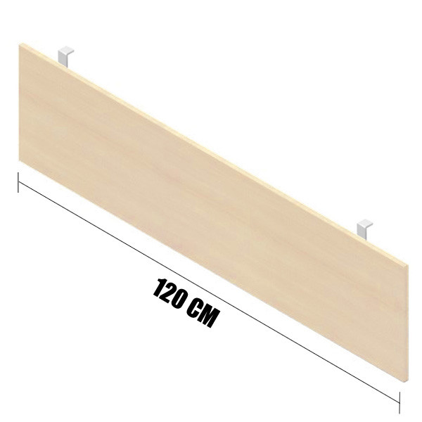 GONNA PER SCRIVANIA DA 120 CM. 120x1,8x43 (H)