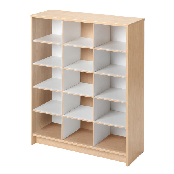 MOBILE BASSO A GIORNO CON 15 CASELLE SENZA VASCHETTE CM 98X38X123 (H)