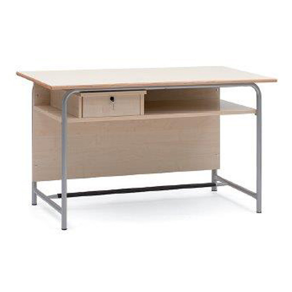 CATTEDRA A 1 CASSETTO E PANNELLO FRONTALE CM 130 X 70 X 76 (H)