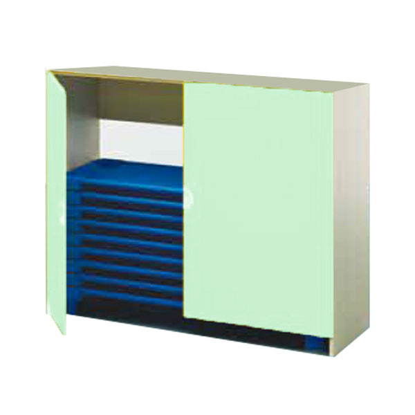 ARMADIO CON ANTE PER LETTINI IMPILABILI CM. 141 X 61 X 120 (H)