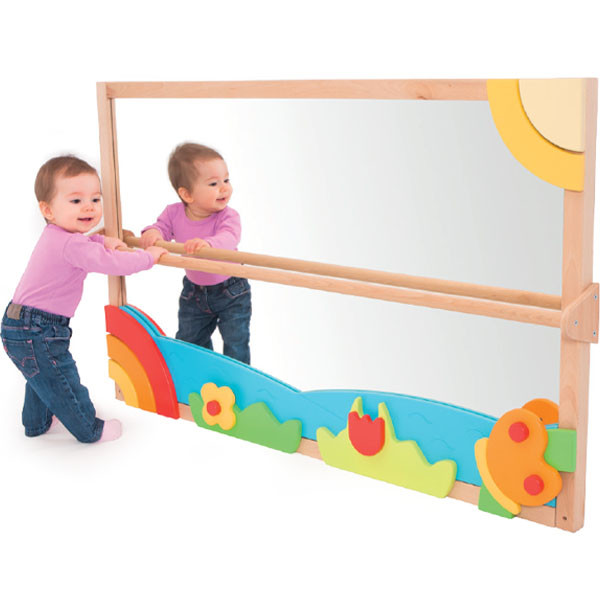 SPECCHIO PRIMI PASSI DIM CM. 130 X 80 (H)