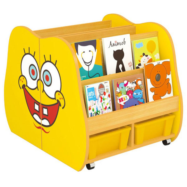MOBILE LIBRERIA SPONGEBOB CM. 60x75x60 (H)