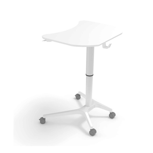TAVOLINO CON GANCIO AD ALTEZZA  REGOLABILE CM 75 X 60 X 73-102 (H)