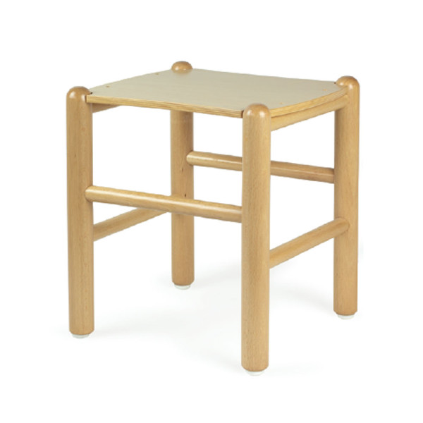SGABELLO HAPPY IN LEGNO DI FAGGIO H SEDUTA DA 26 A 40