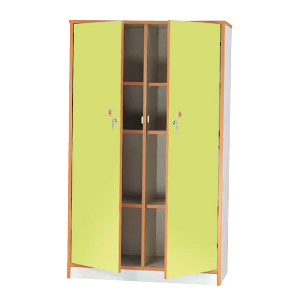 ARMADIO SCHOOL CON ANTE E 8 VANI CM 90 X 40 X 150 (H)