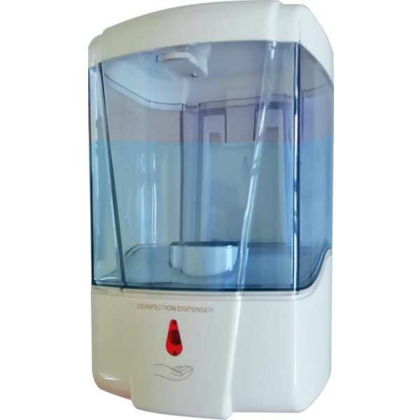 DISPENSER AUTOMATICO PER IGIENIZZANTE O SAPONE DA PARETE 700 ML