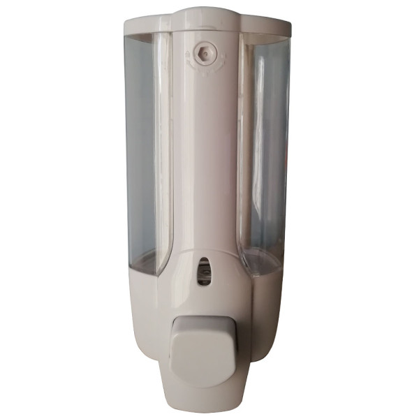 DISPENSER MANUALE PER IGIENIZZANTE O SAPONE MANI DA PARETE 400 ML