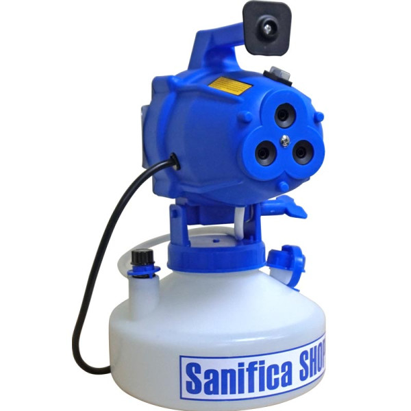 NEBULIZZATORE MANUALE TRIO ELETTRICO A FREDDO 4LDIM: cm 29 x 26 x 41 (h)