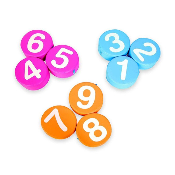 SET 9 NUMERI SOFT CM 30 X 8 (H)