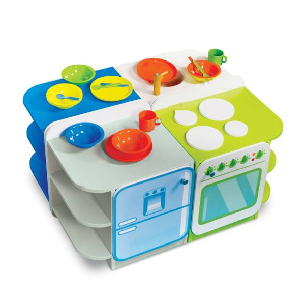 SET CUCINA 4 POSTAZIONI CM 100 X 82 X 54 (H)