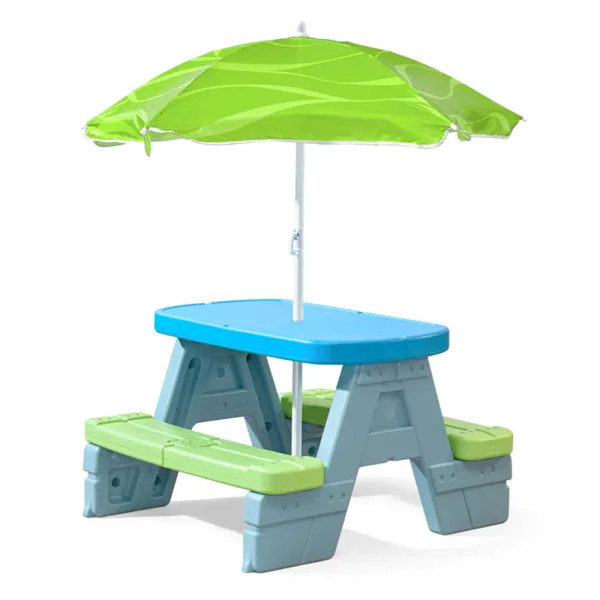 TAVOLO DA PICNIC SUN & SHADE CON OMBRELLO CM 70,5 X 73,7 X 46,4 (H)