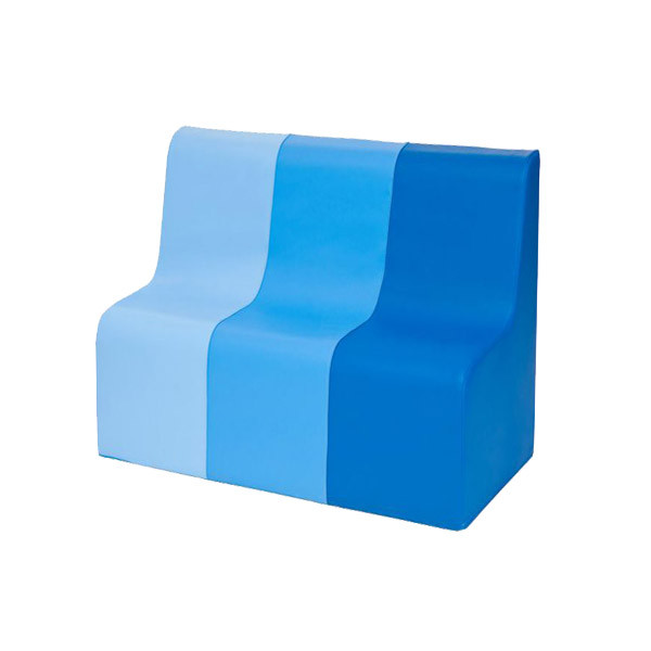 DIVANETTO SOFT 2 POSTI  SUN AZZURRO CM 45 X 80 X 60 (H)