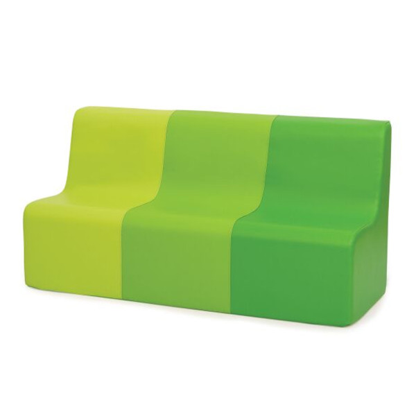 DIVANETTO SOFT 3 POSTI SUN VERDE CM 120 X 45 X 60 (H)