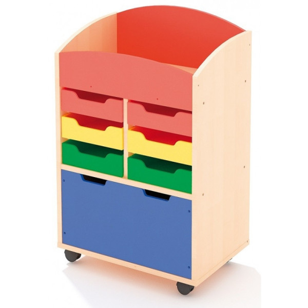TROLLEY MUSICALE CON STRUMENTI CM. 55 X 40 X 90 (H)
