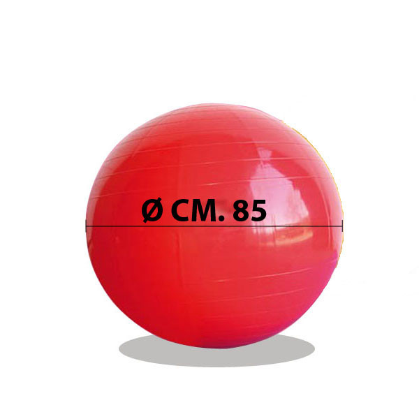 PALLONE Ø CM. 85 ROSSO
