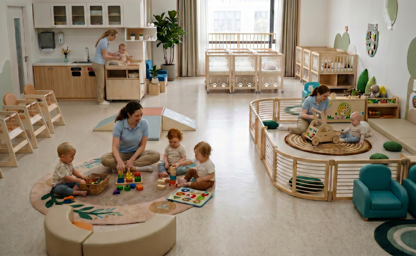 Progettare un asilo nido: ambienti, arredi e soluzioni per la prima infanzia