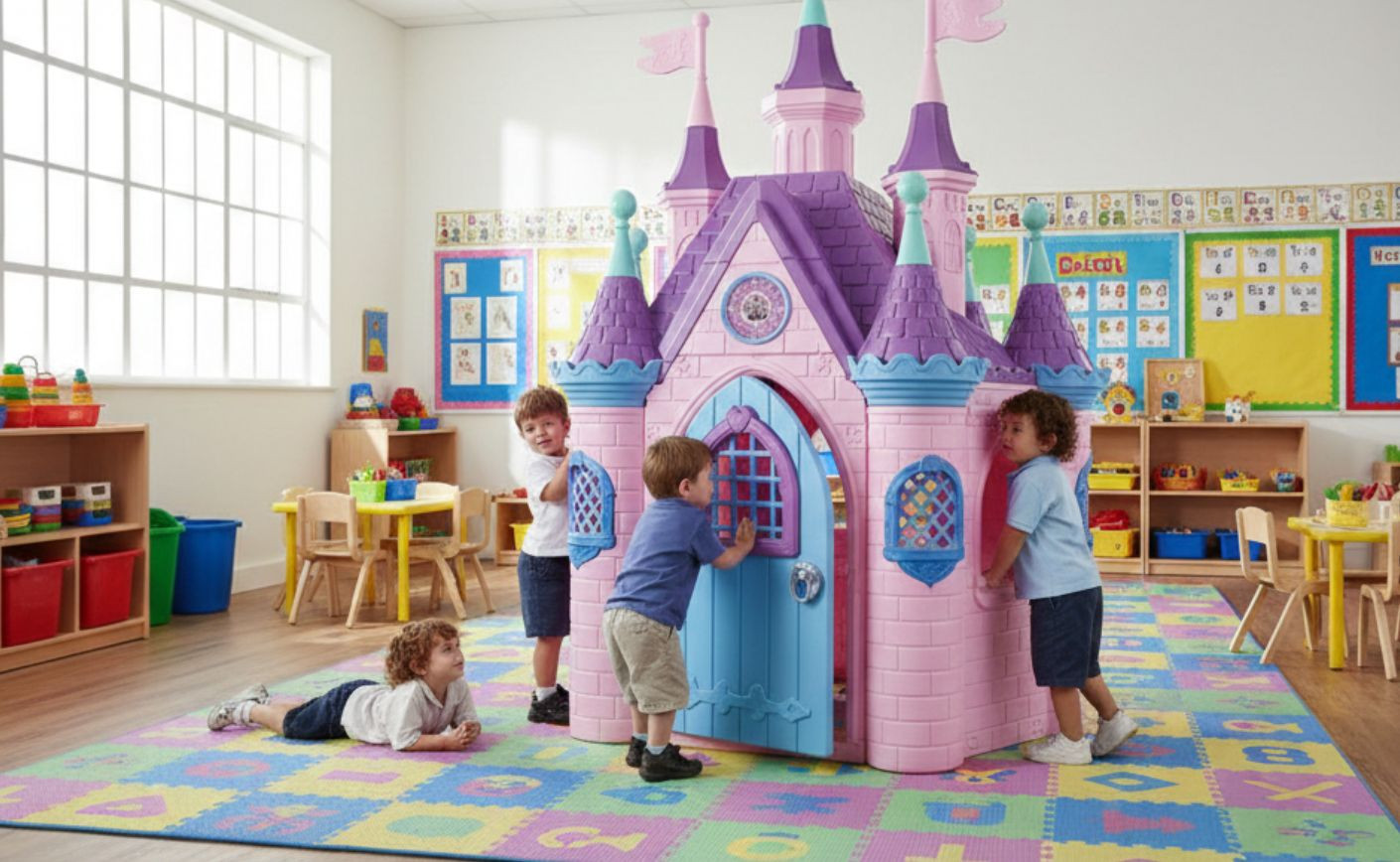 Casetta gioco scuola: uno spazio educativo per crescere attraverso il gioco